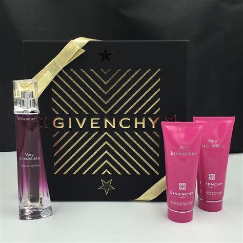 givenchy bed set|Givenchy very irresistible gift set.